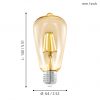EGLO หลอดไฟ LED LM LED E27 11521 - Image 2