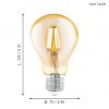 EGLO หลอดไฟ LED LM LED E27 11555 - Image 2