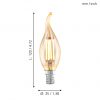 EGLO หลอดไฟ LED LM LED E14 11559 - Image 2