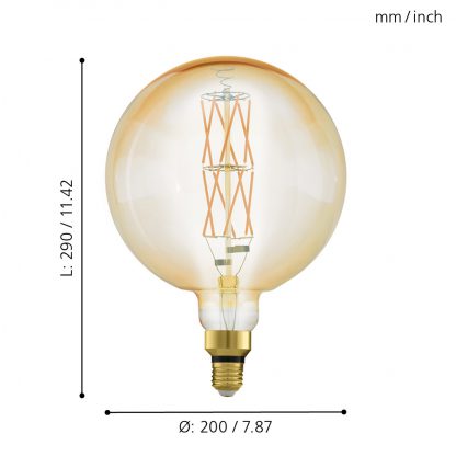 EGLO หลอดไฟ LED LM LED E27 11687 - Image 2