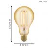 EGLO หลอดไฟ LED LM LED E27 11691 - Image 2