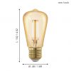 EGLO หลอดไฟ LED LM LED E27 11695 - Image 2