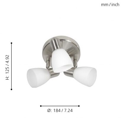 EGLO โคมไฟสปอตไลท์ DELANO 30737 - Image 2