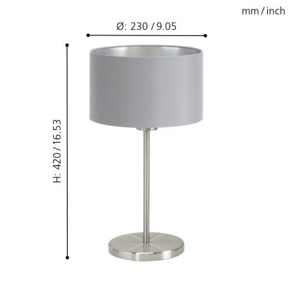 EGLO โคมไฟตั้งโต๊ะ MASERLO 31628 - Image 2