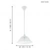 EGLO โคมไฟห้อยเพดาน MARZIO 31999 - Image 2