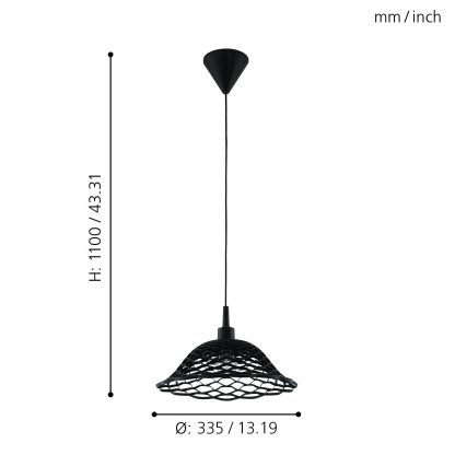 EGLO โคมไฟห้อยเพดาน MARZIO 32185 - Image 2