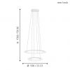 EGLO โคมไฟห้อยเพดาน LED PENAFORTE 39273 - Image 2