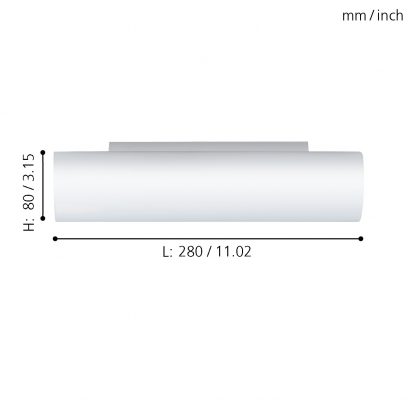 EGLO โคมไฟติดผนัง ZOLA 83407 - Image 2