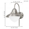 EGLO โคมไฟติดผนัง SIDNEY 83966 - Image 2