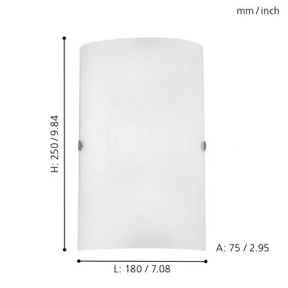 EGLO โคมไฟติดผนัง TROY 3 85979 - Image 2