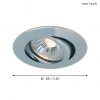EGLO โคมไฟฝังฝ้า (ดาวน์ไลท์) LED SPEZIA 86064 - Image 2