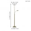 EGLO โคมไฟตั้งพื้น LED TRACY 88076 - Image 2