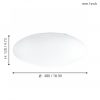EGLO โคมไฟติดผนังหรือพดาน LED GIRON 89253 - Image 2