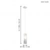 EGLO โคมไฟห้อยเพดาน RIVATO 92739 - Image 2