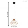 EGLO โคมไฟห้อยเพดาน TARBES 94194 - Image 2