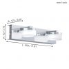 EGLO โคมไฟติดผนัง LED ROMENDO 94652 - Image 2