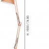 EGLO โคมไฟตั้งพื้น BORGILLIO 94705 - Image 2