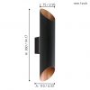 EGLO โคมไฟติดผนัง LED AGOLADA 94804 - Image 2