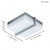 EGLO โคมไฟติดผนังหรือพดาน LED SONELLA 1 94876 - Image 2