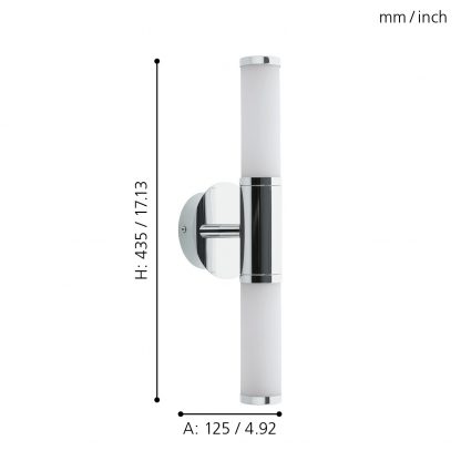EGLO โคมไฟติดผนัง LED PALMERA 1 95142 - Image 2
