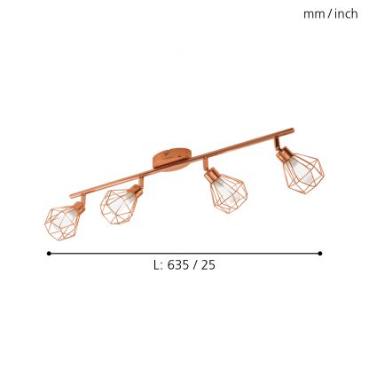 EGLO โคมไฟสปอตไลท์ LED ZAPATA 95548 - Image 2