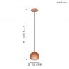 EGLO โคมไฟห้อยเพดาน LED PETTO LED 95838 - Image 2