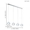 EGLO โคมไฟห้อยเพดาน LED CONESSA 95912 - Image 2