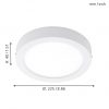 EGLO Connect โคมไฟติดเพดาน LED FUEVA-C 96669 - Image 2