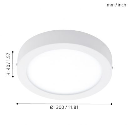 EGLO Connect โคมไฟติดเพดาน LED FUEVA-C 96671 - Image 2