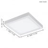 EGLO Connect โคมไฟติดเพดาน LED FUEVA-C 96673 - Image 2