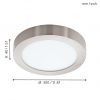 EGLO Connect โคมไฟติดเพดาน LED FUEVA-C 96678 - Image 2