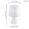 EGLO โคมไฟตั้งโต๊ะ MONTALBO 96907 - Image 2