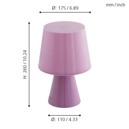 EGLO โคมไฟตั้งโต๊ะ MONTALBO 96908 - Image 2