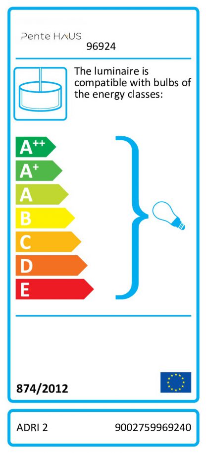 EGLO โคมไฟห้อยเพดาน ADRI 2 96924 - Image 3