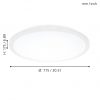 EGLO โคมไฟติดเพดาน LED COMPETA-ST 97323 - Image 2