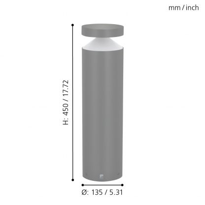 EGLO โคมไฟส่องสว่างทางเดิน LED MELZO 97631 - Image 2