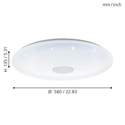 EGLO Connect โคมไฟติดเพดาน LED TOTARI-C 97918 - Image 2