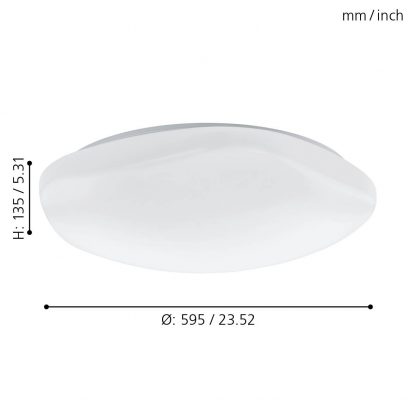 EGLO Connect โคมไฟติดเพดาน LED TOTARI-C 97921 - Image 2