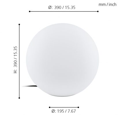 EGLO โคมไฟตั้งพื้น MONTEROLO 98102 - Image 2