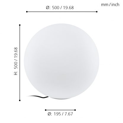 EGLO โคมไฟตั้งพื้น MONTEROLO 98103 - Image 2