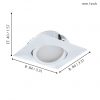 EGLO โคมไฟดาวน์ไลท์ LED PINEDA 95844 - Image 2