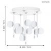 EGLO โคมไฟห้อยเพดาน LED OLINDRA 96968 - Image 2