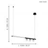 EGLO โคมไฟห้อยเพดาน LED PHIANEROS 99376 - Image 2